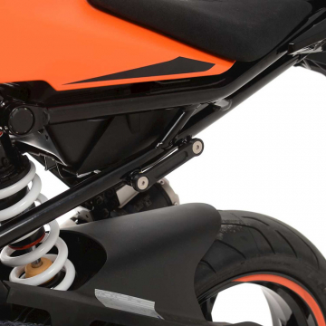 view R&G BLP0127BK Rear Foot Rest Blanking Plate for KTM RC 390 / RC 125 (2022-)