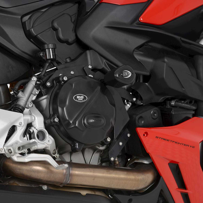 Engine Case Cover R&G ECC0364R Engine Case Cover(RHS) for Ducati Streetfighter V2 (2022 ...