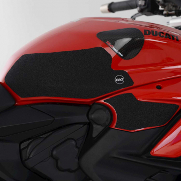 view R&G EZRG228BL Tank Traction Grips, 2 Pieces for Ducati Streetfighter V2 (2022-)