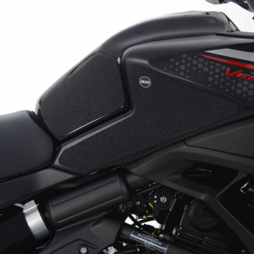 R&G EZRG444BL Tank Traction Grips, 2 Pieces for Kawasaki Versys 650 (2022-)