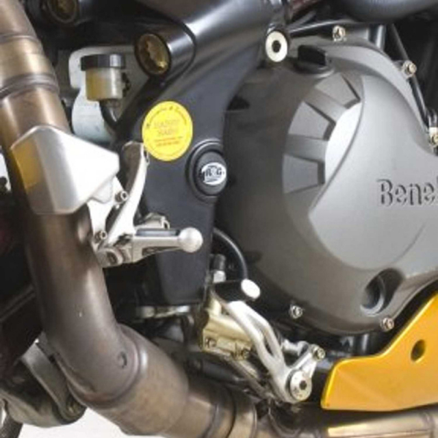 R G FI0048BK Spindle Plugs for Benelli Cafe Racer 1130 2005 Accessories International