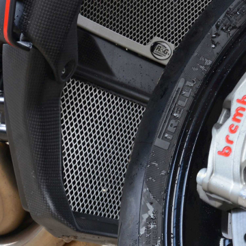 view R&G OCG0040BK Oil Cooler Guard for MV Agusta Brutale 1000RR (2020-)