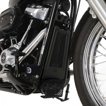 view R&G OCG0048BKRE Oil Cooler Guard, Black for Harley Softail Standard (2022-)