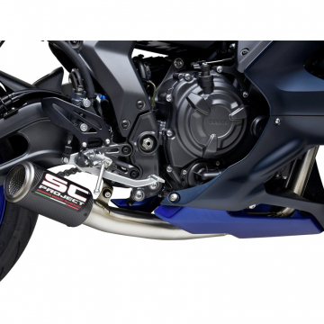 SC-Project Y14-C21A Conic 2-1 Full System Exhaust for Yamaha FZ-07 / MT-07  (2014-2016)