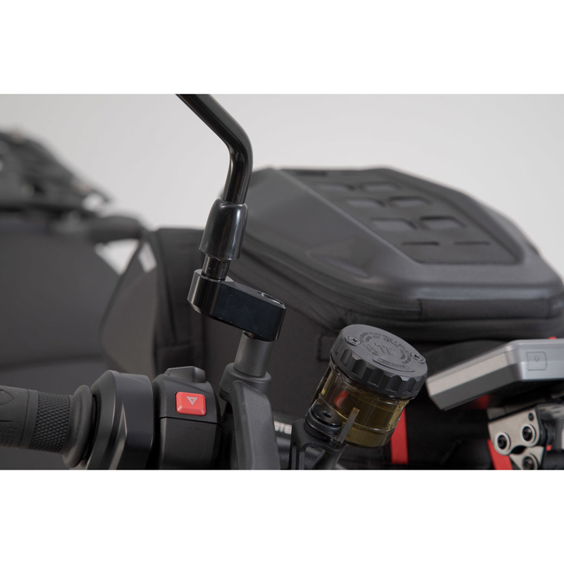 Sw-Motech SVL.00.503.11501/B Mirror Extensions for Aprilia Tuareg
