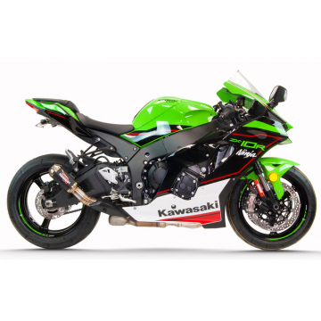 view Competition Werkes WK1006R-BC Race Slip-on Exhaust for Kawasaki ZX-10R (2021-)