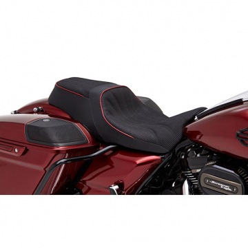 Corbin HD-RK-9-W-GAME Widowmaker Seat, With Heat for Harley Road King (2009-)