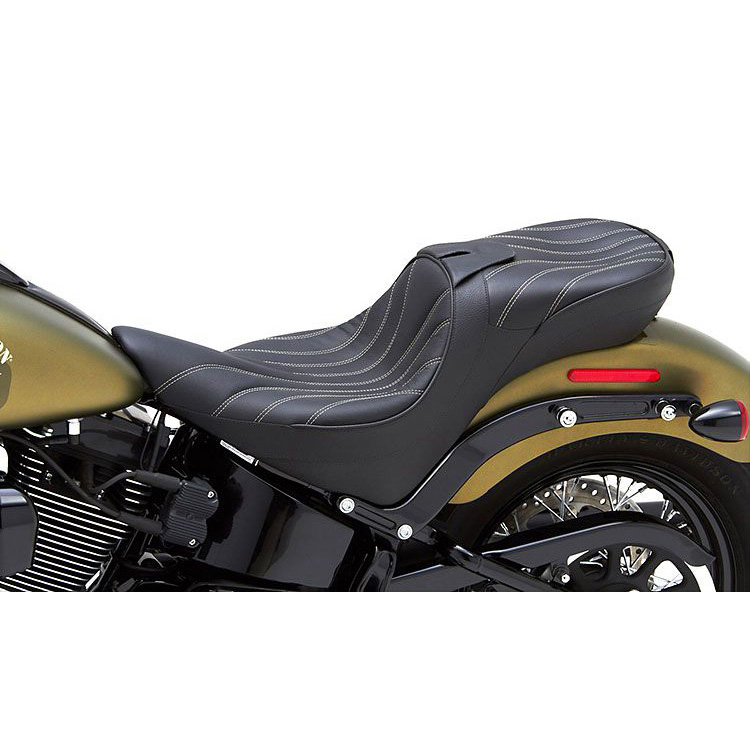 Corbin HD-ST-SL-16-DT Dual Tour Seat(no Heat) for Harley Softail