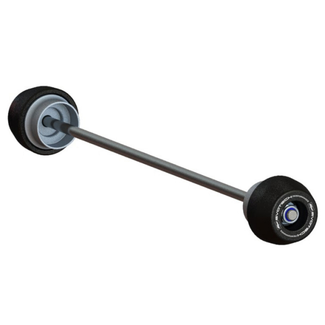 Evotech PRN015811-01 Rear Axle Sliders for Aprilia Tuareg 660