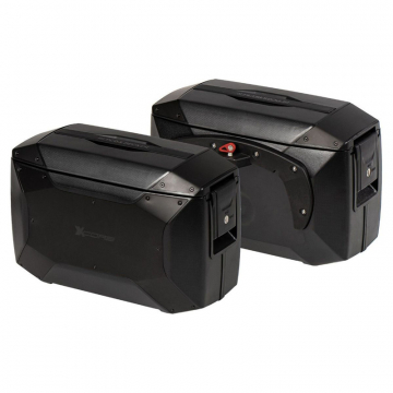 Hepco & Becker 610.295 00 01 XCore Side Cases, Black for C-Bow Carrier