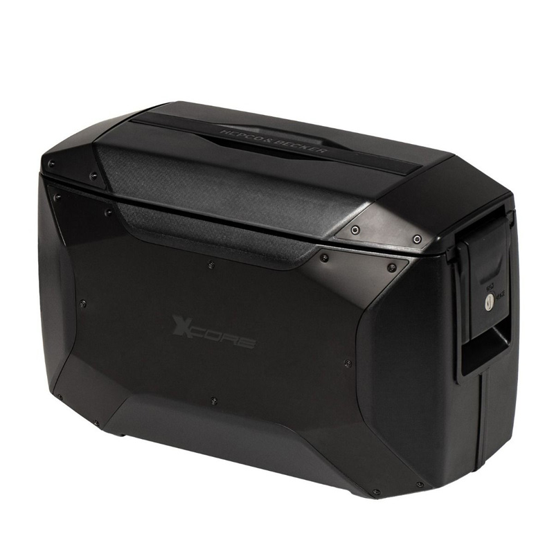 Hepco & Becker 610.296 00 01 XCore One Side Case, Black for