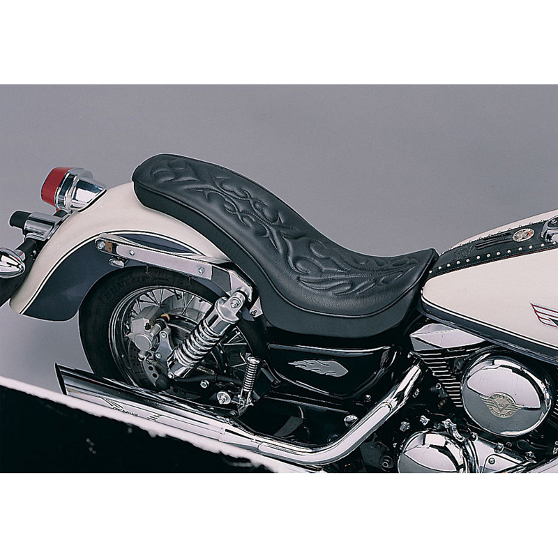 Highway Hawk MB04-2200_1 Hard Rider Motorbike Seat for Kawasaki Vulcan ...