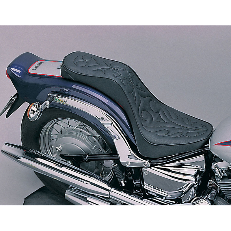 Highway Hawk MB04-3051_2 Motorbike Seat with Step for Yamaha