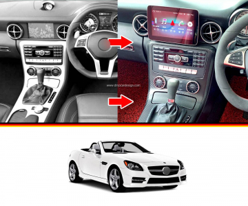 view DMP 9" / 10.25" Android Command Screen for Mercedes-Benz SLK / SLC / SL - Class R172