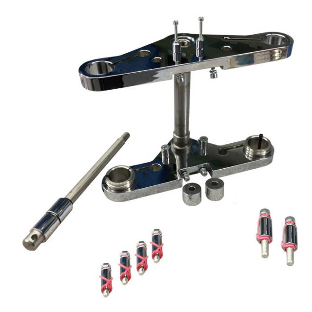 Motorrad Burchard MB051-3030R Triple Tree Kit 5° Degree Rake for