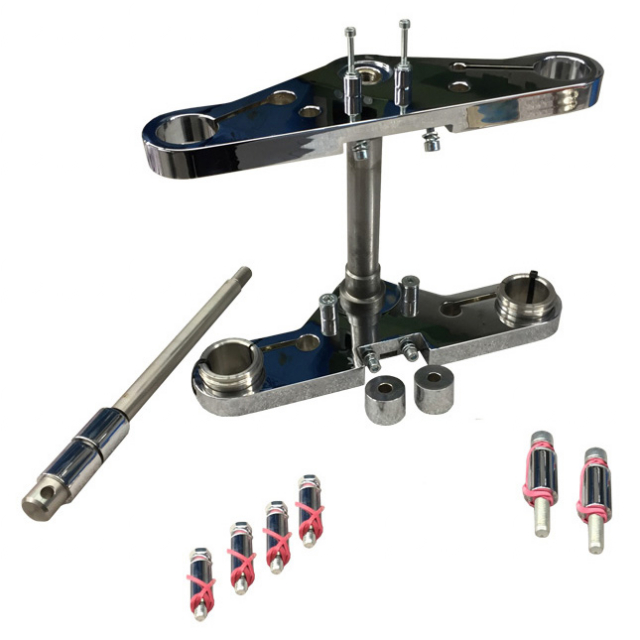 Motorrad Burchard MB051-3120R Triple Tree Kit 5° Degree Rake Motorrad Burchard MB051-3120R Triple Tree Kit 5° Degree Rake