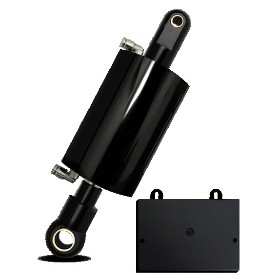 Air S OTMGTGM 4PCS Black Rear Bag Mounting Axle Brackets Upper And