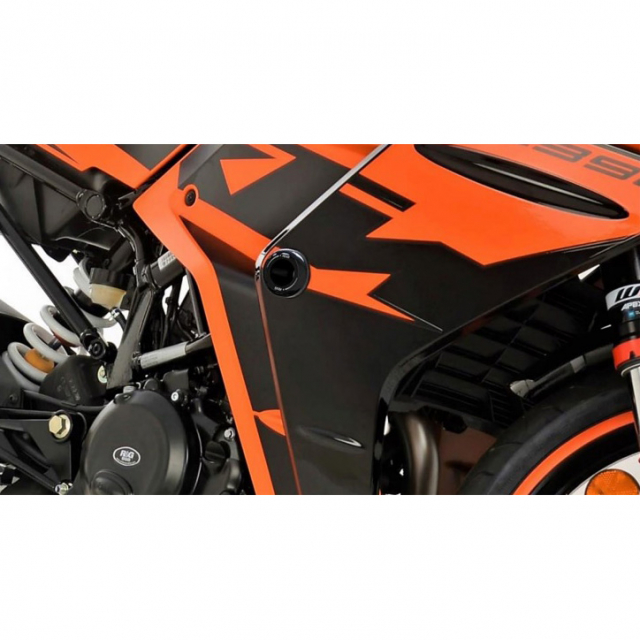 R&G CP0548BL Classic Style Crash Protectors for KTM RC 390 / 125
