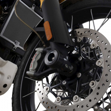 view R&G FP0247BK Fork Protectors for Triumph Scrambler 1200 XC/XE (2019-)