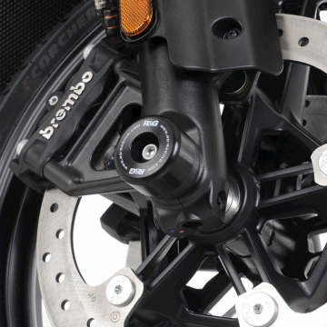 view R&G FP0263BK Fork Protectors for Harley Pan America (Special) 1250 (2021-)