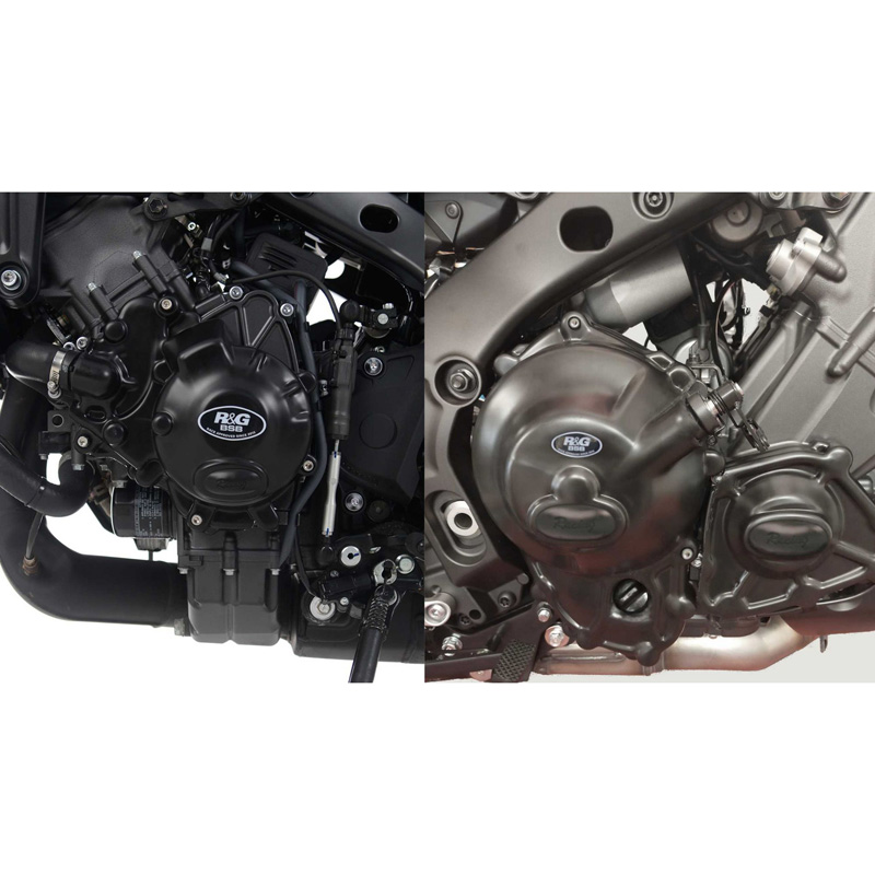 R&G KEC0160R Engine Case Cover Kit for Yamaha MT09(SP), Tracer 9 (GT