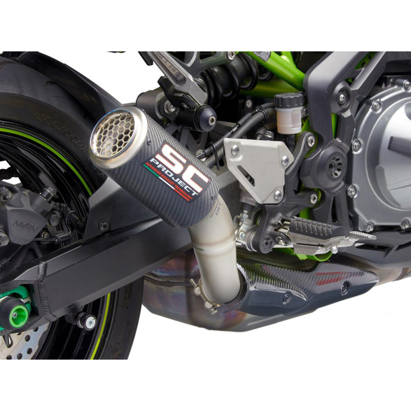 SC-Project K25-T36TR CR-T Slip-on Exhaust for Kawasaki Z900 (2017
