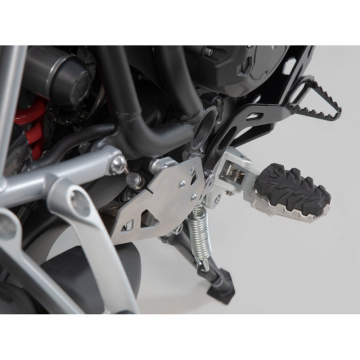 view Sw-Motech FRS.11.112.10103 EVO Footrest Kit for Triumph Tiger 800/900/1200 models