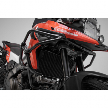 Sw-Motech SBL.05.936.10100/B Upper Crashbars, Black for Suzuki V-Strom 1050XT (2019-)