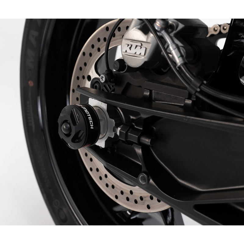 SwMotech STP.04.176.10800/B Rear Axle Slider Set for KTM 890 Adventure (2020) Accessories