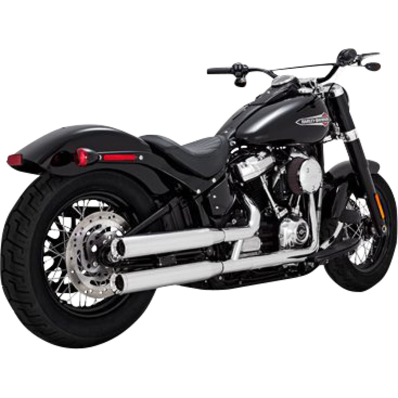 Vance & Hines 16312 Eliminator 300 Slip-ons, Chrome for Harley Vance & Hines 16312 Eliminator 300 Slip-ons, Chrome for Harley