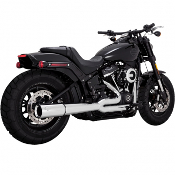 Vance & Hines 17387 Pro Pipe 2-into-1 Exhaust, Black for Harley Softail M8 '18-
