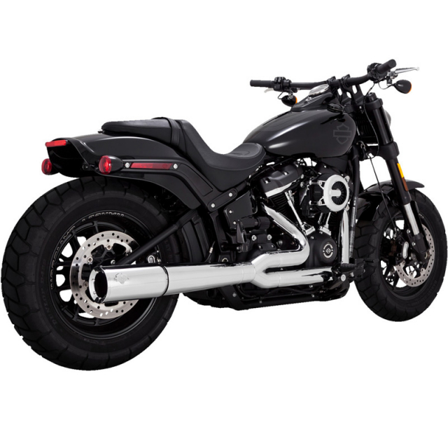 Vance & Hines 17387 Pro Pipe 2-into-1 Exhaust, Black for Harley