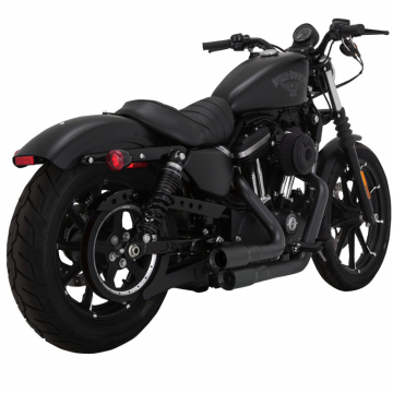 view Vance & Hines 46374 Mini Grenades Exhaust, Black for Harley Sportster '14-'22