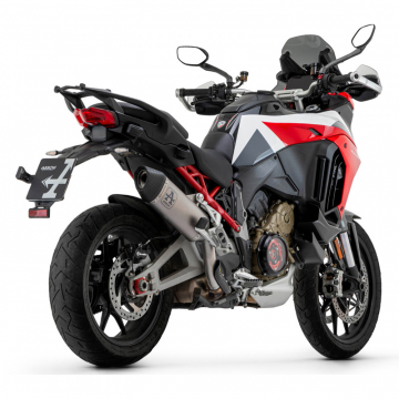 view Arrow 72001VL Veloce Racing Slip-on Exhaust, Titanium for Ducati Multistrada V4 (2021-)