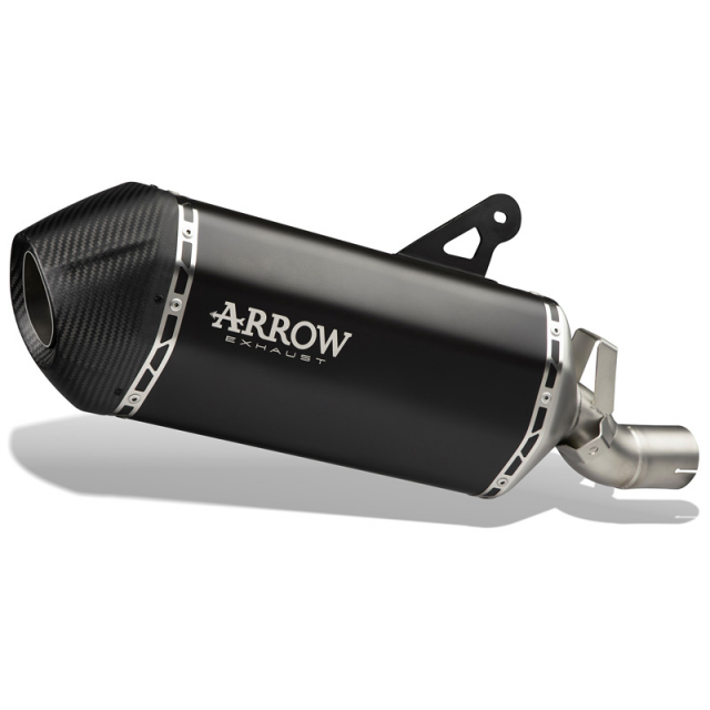 Arrow 72512SKN Sonora Slip-on Exhaust, Dark for Honda Africa Twin
