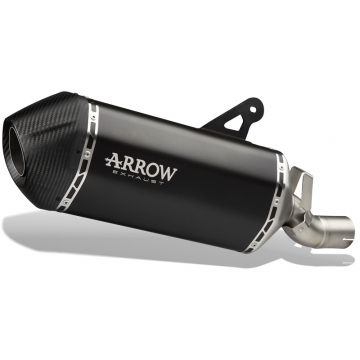 view Arrow 72004SKN Sonora Racing Exhaust, Titanium Dark for Honda Africa Twin 1100 '20-
