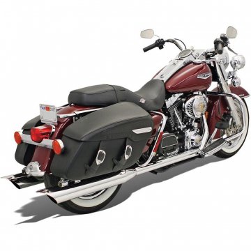 view Bassani 11315A Chrome True-Dual Crossovers Headpipes for Harley Baggers '95-'08