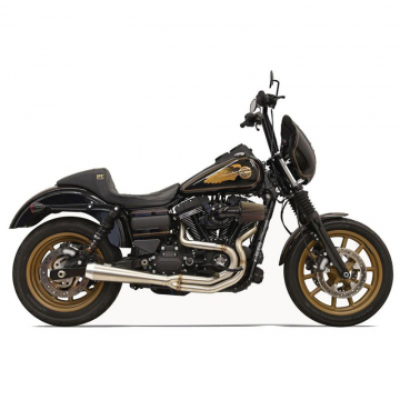 view Bassani 1D2SSL Greg Lutzka 2:1 Exhaust System, Stainless for Harley Dyna '91-'17