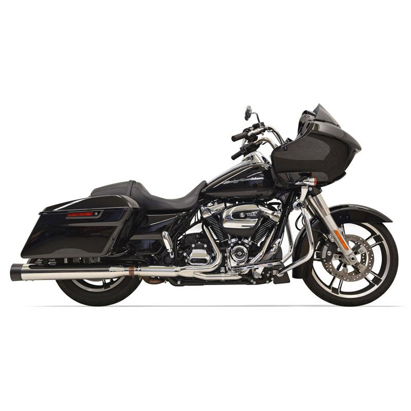 Bassani 1F24A 2:2 Dual Headpipes, Chrome for Harley Baggers / Tri