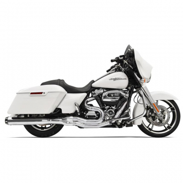 Bassani 1F58R Chrome Road Rage 2:1 B4 Exhaust, Straight for Harley Baggers '17-'21