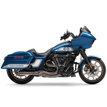 view Bassani 1F72M Road Rage II Mid 2:1 Full Exhaust for Harley Baggers '17-'22
