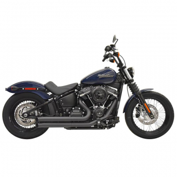 Bassani 1S35DB Pro Street Black 2:1 Exhaust for Harley Softail '18-'21