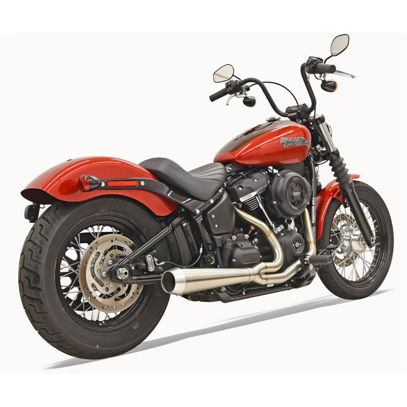 Bassani 1S72SS Stainless Road Rage III 2 1 Exhaust for Harley Softail 18 22 Accessories International