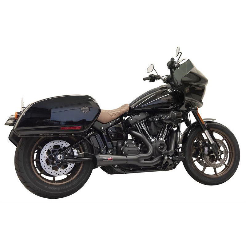 ★新春福袋2024★ The 1S74B Bassani Ripper Exhaust 2:1 Rage Road Black Short パーツ