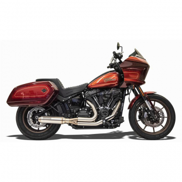Bassani 1S78SS Stainless Road Rage 2:1 Exhaust for Harley Softail models '18-'22