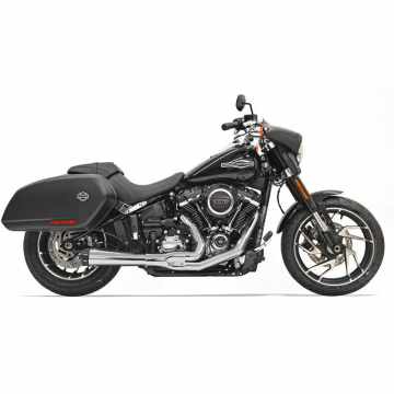 Bassani 1S81R Chrome Road Rage 2:1 Exhaust for Harley Softails '18-'22