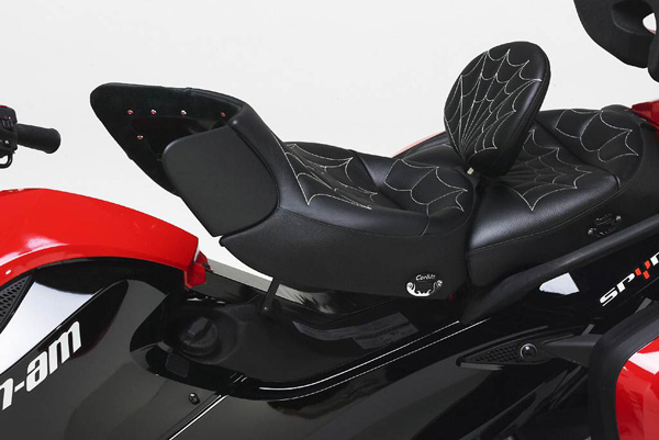 Corbin Front seat with backrest installed