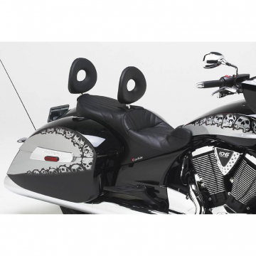view Corbin V-X-10-DT-E Dual Tour Seat, With Heat for Victory Cross Country (2011-2016)