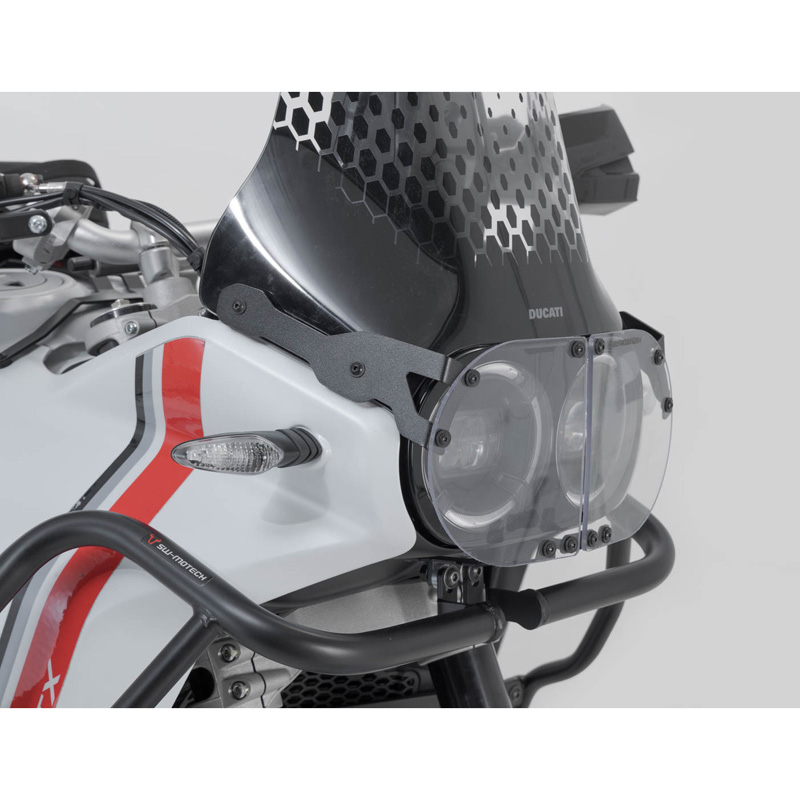 SwMotech LPS.22.995.10001/B Headlight Guard for Ducati DesertX '22