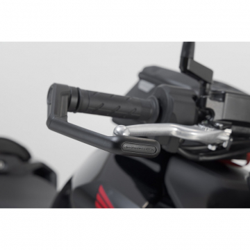 view Sw-Motech LVG.01.971.10000/B Lever Guards, Black for Honda CB750 Hornet '23-